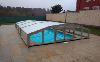 Cubierta para piscina baja